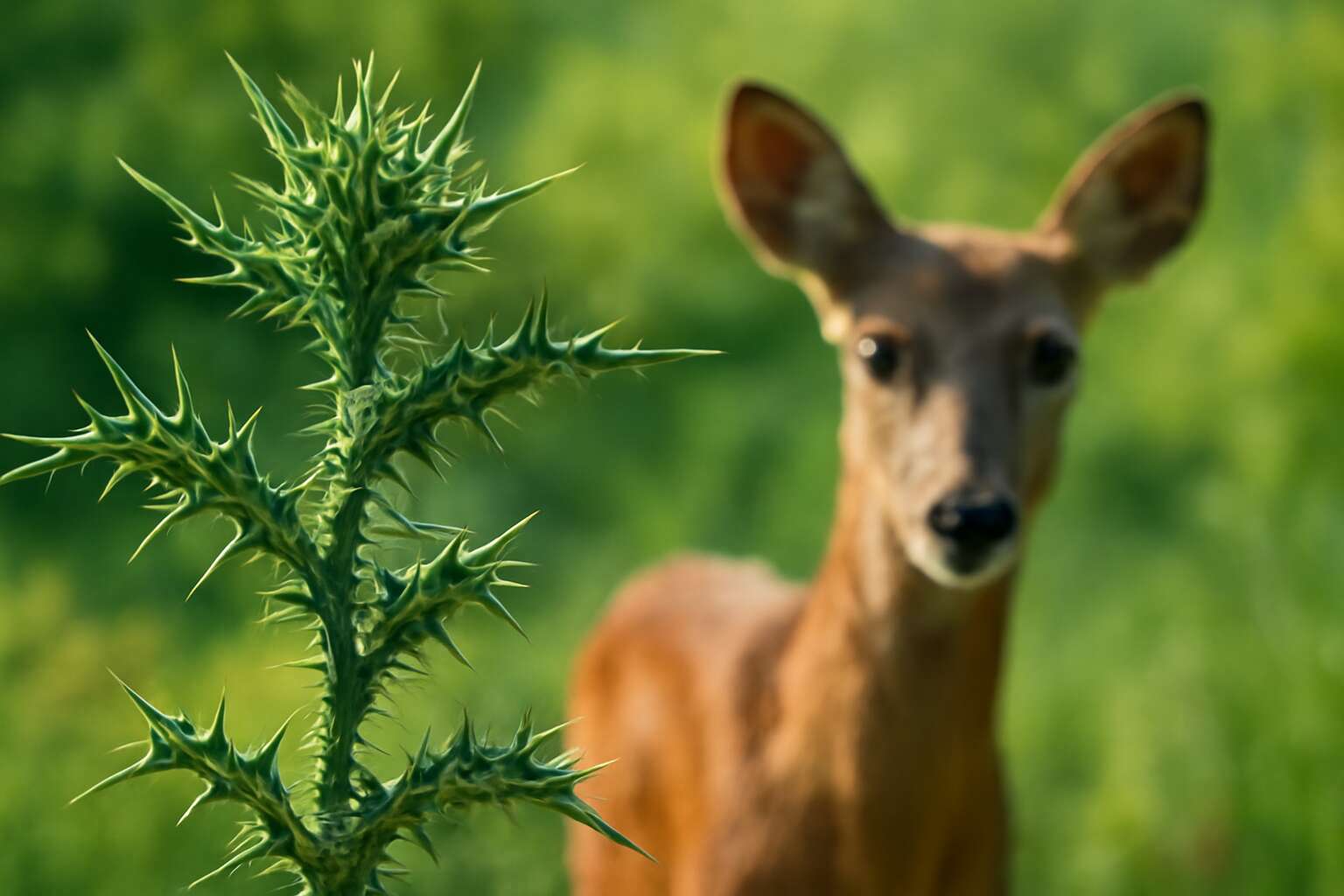 self defence by animals and plants