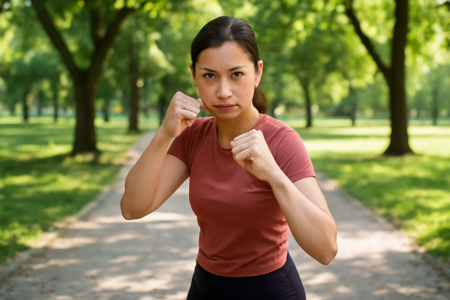 self defence moves for women