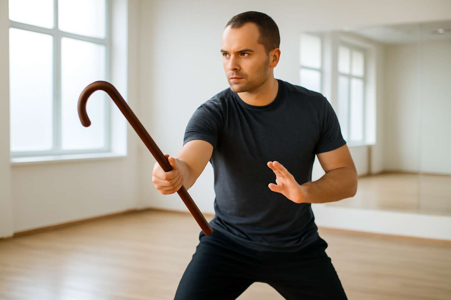 self defence with a cane