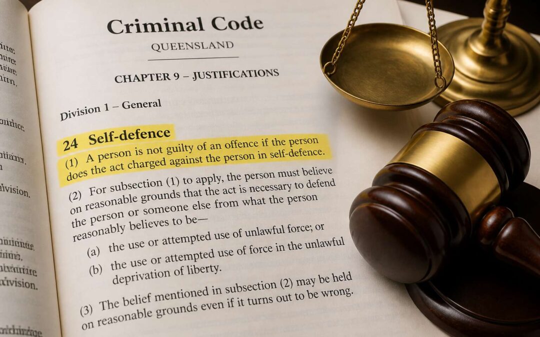 Know self defence qld criminal code before you act.